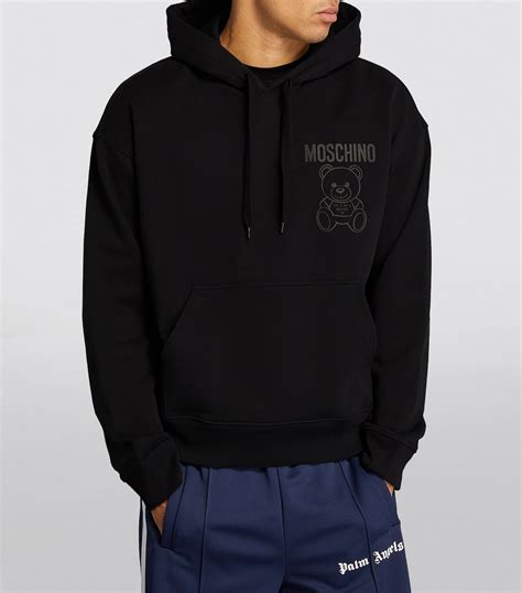 moschino teddy bear hoodie.